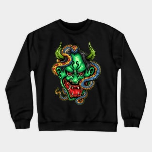 Horror face Crewneck Sweatshirt